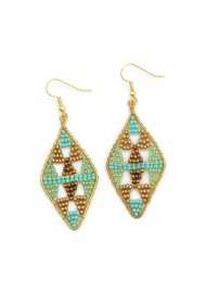 Quilt Pattern Earrings